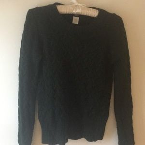 J. Crew Dark Green Sweater Women size XS